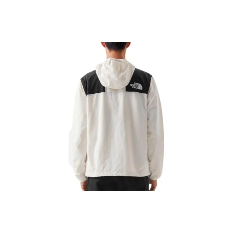 THE NORTH FACE City Outdoor Collection Windbreaker Jackets Men Ecru-4