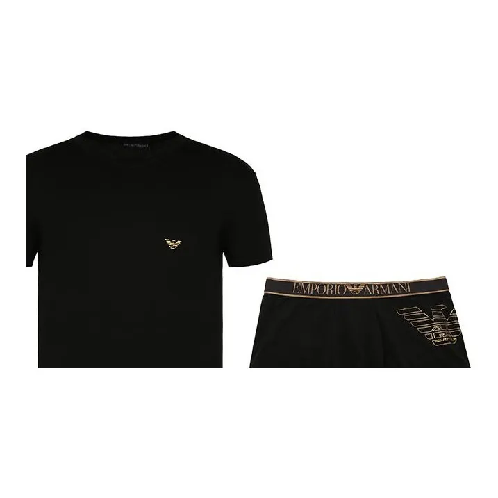 EMPORIO ARMANI Panty Set Men's Black-6