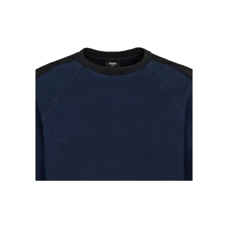 FENDI T Shirts Men Blue-4