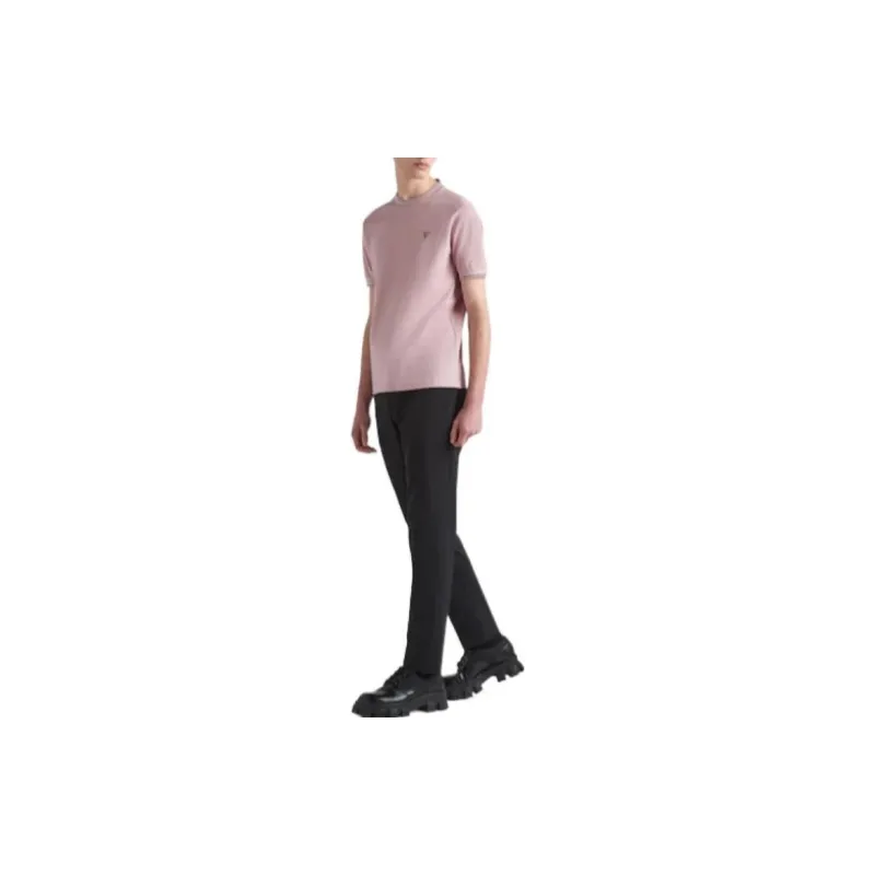 PRADA T Shirts Men Snow Pink-2