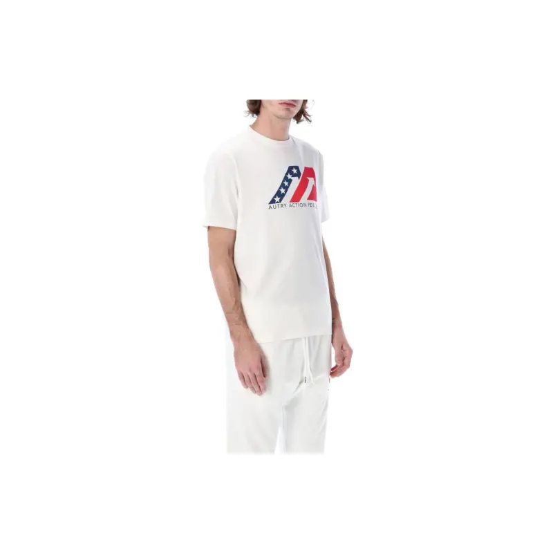 AUTRY Graphic Printed Crewneck T Shirt-5