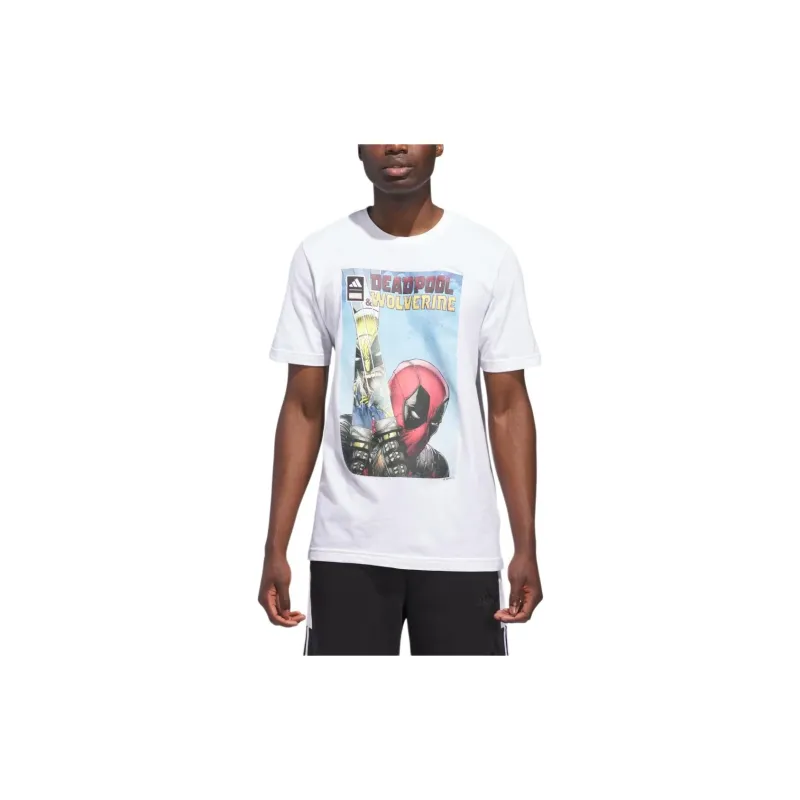 Adidas Free Shipping With AdiClub Marvel Graphic Tee-2