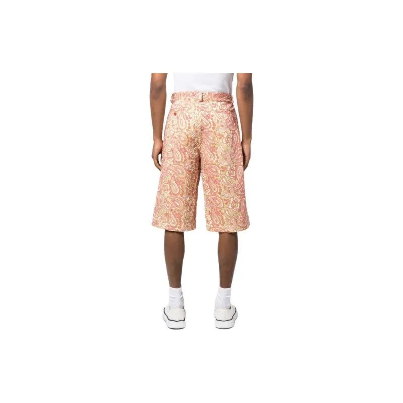 BLUEMARBLE Floral embroidery Knee length Shorts-2