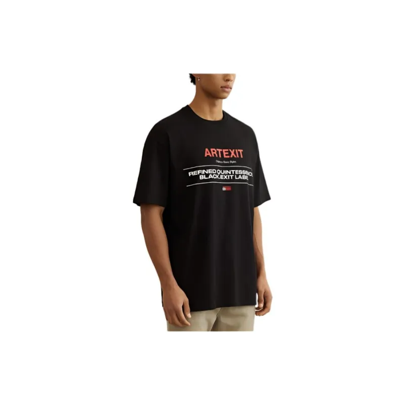 BLACK OF EXIT T Shirts Unisex-4