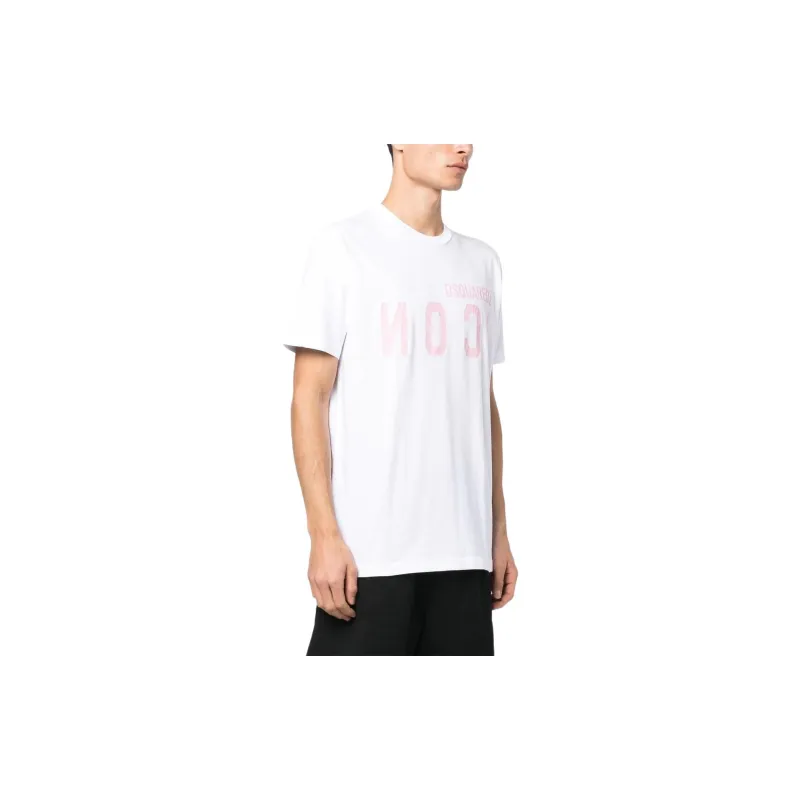 Dsquared2 Logo Printed Crewneck T Shirt-3