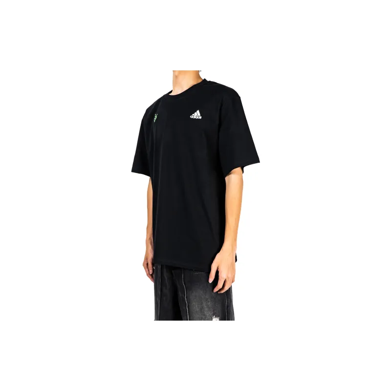 Adidas T Shirts Black-4