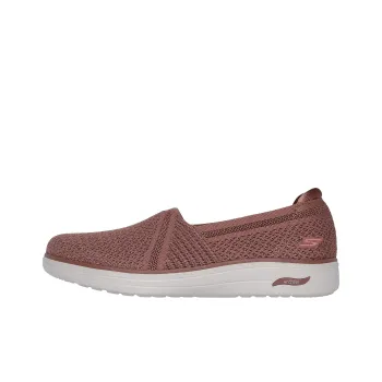 Skechers Arch Fit Anti-Slip Wear-Resistant Low-Top Casual Shoes Women's Dark Red