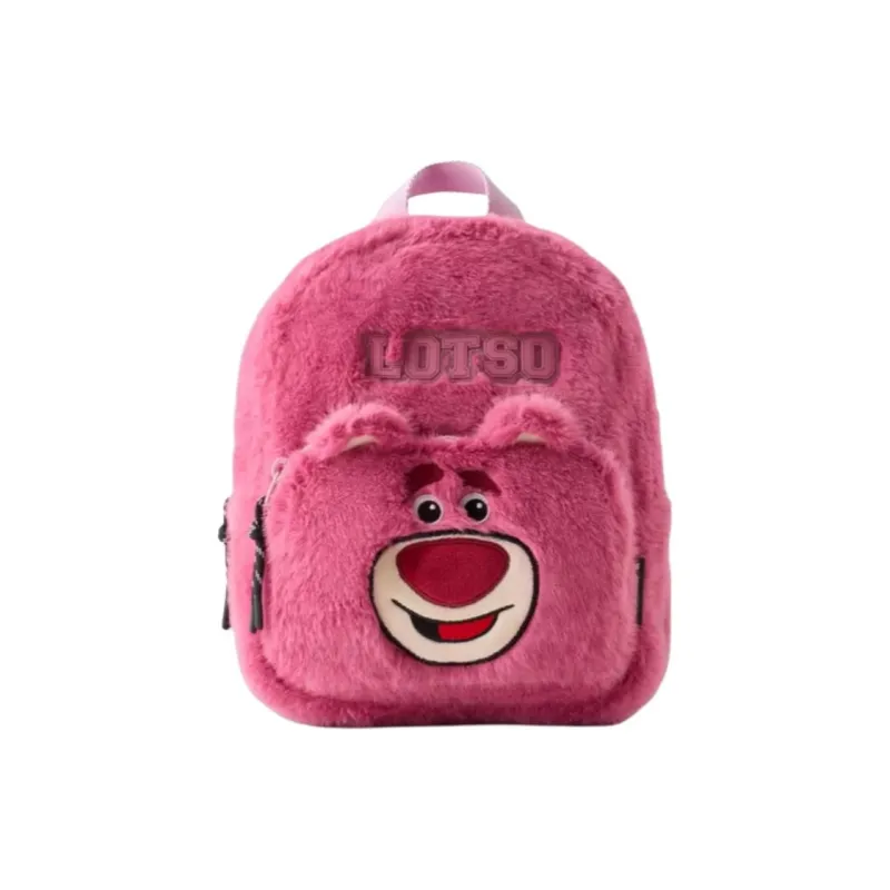 ZARA Disney Collaboration Polyester Backpack Mini Women's Pink-0
