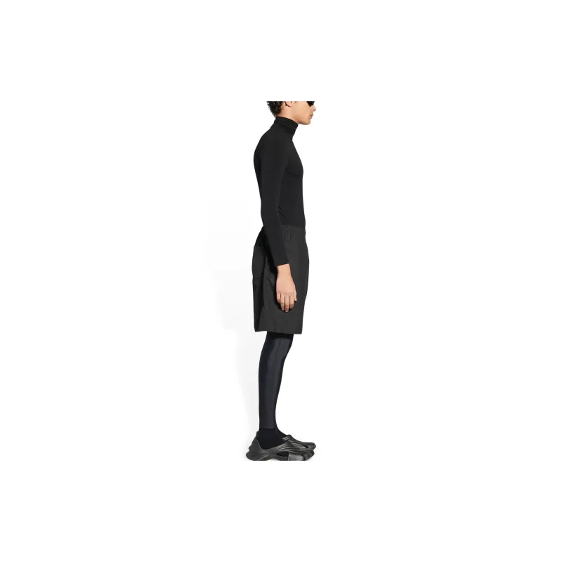 Balenciaga Chinese Valentine's Day Casual Shorts Men Black-3
