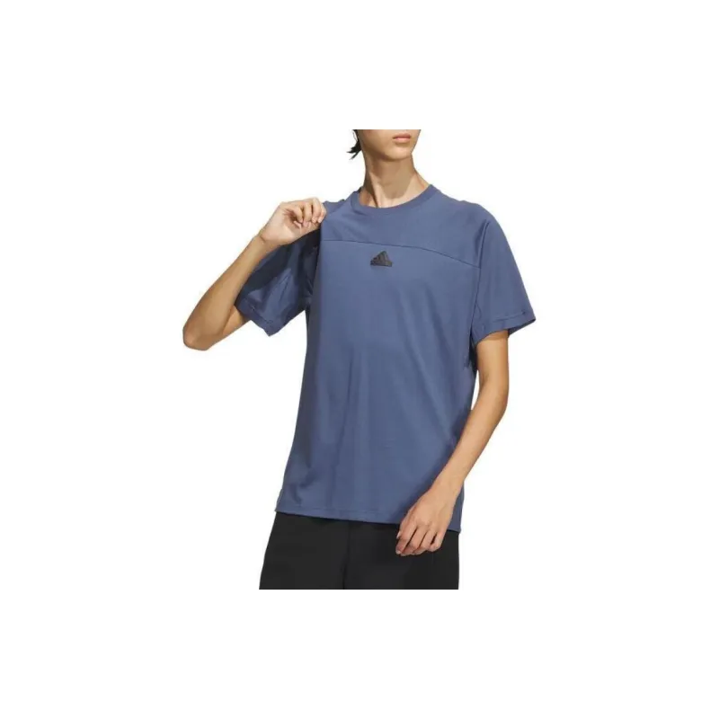 Adidas T Shirts Men Sky Blue-1