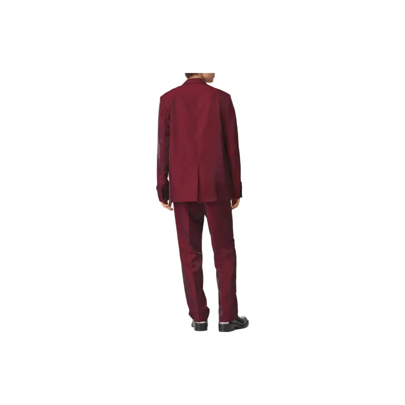 ZARA Suit Trousers Men Red-3