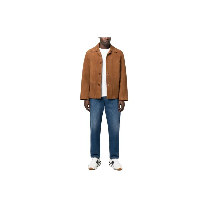 Sandro Jackets Men Brown-1