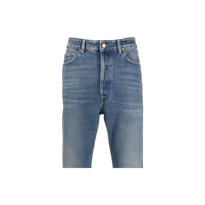 Golden Goose Washed Effect Straight Leg Jeans-4