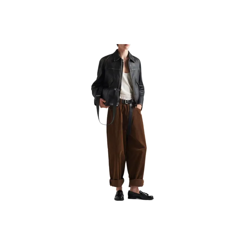 PRADA Nappa Leather Jacket-1