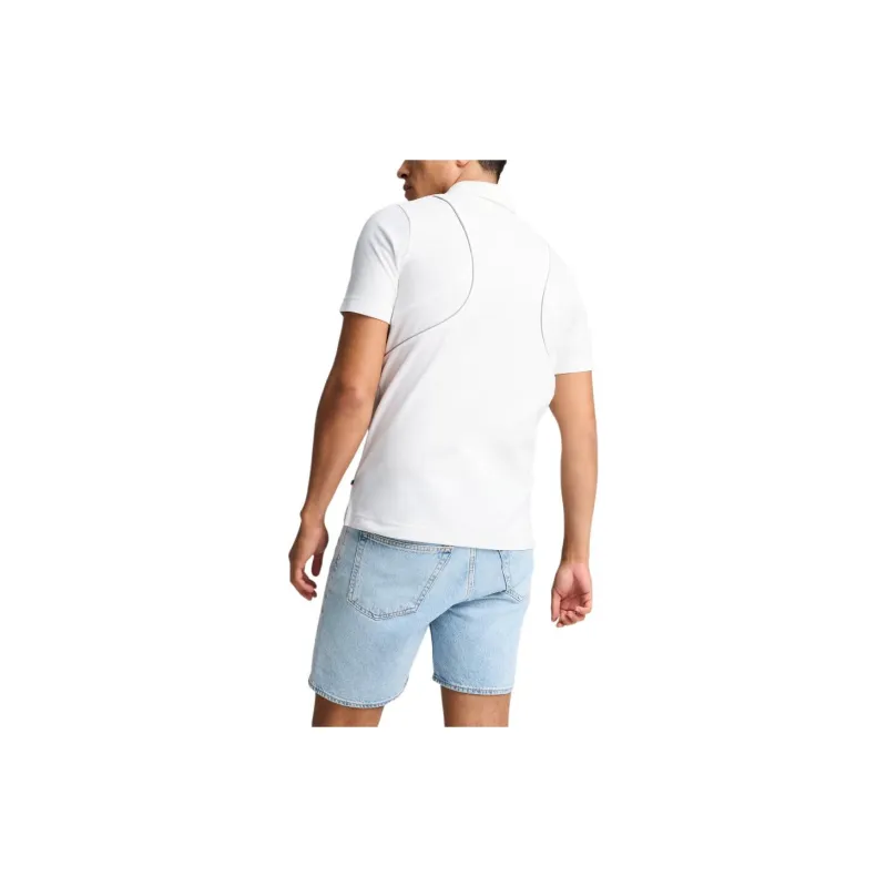 PUMA BMW M Motorsport SS24 Polo Shirt Men's White-3