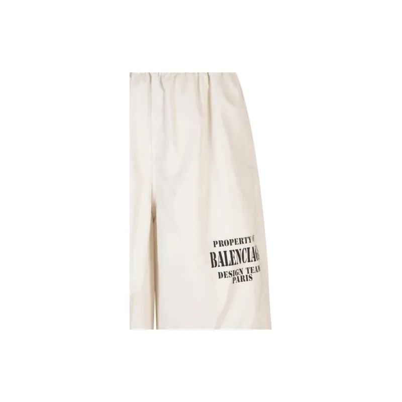 Balenciaga Casual Shorts Men White-6