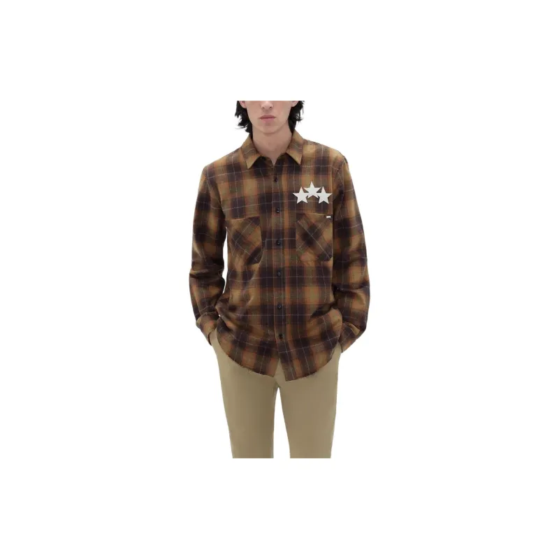 AMIRI Star Leather Flannel-2