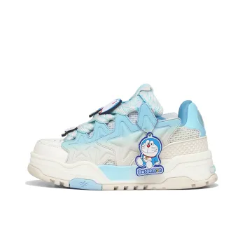 Doraemon x KAALIXTO Low Top Skateboard Shoes Unisex Blue