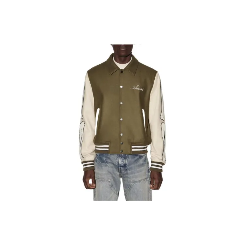 AMIRI Bones Varsity Jacket-1