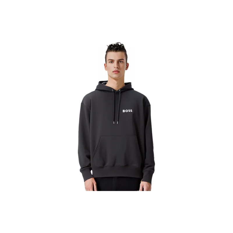 HUGO BOSS Sweatshirts Men Black-4