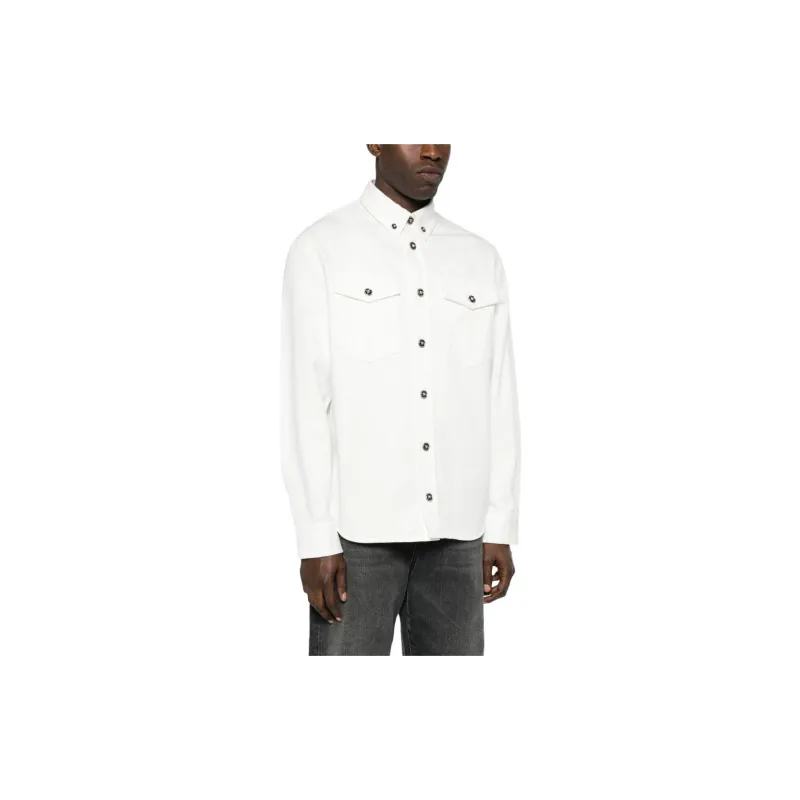 VERSACE Medusa Denim Overshirt-3