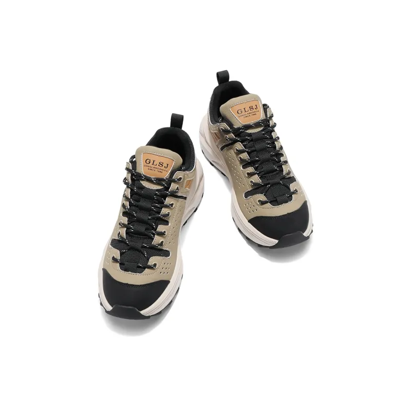 GONGLANGSHIJIA Lightweight Low Top Casual Shoes Men's-5