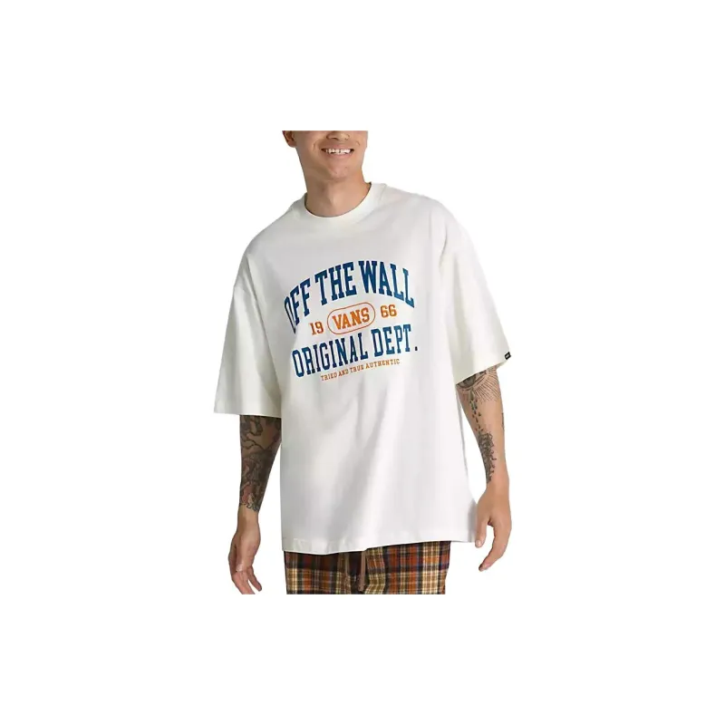 Vans OFF THE WALL T-Shirts Unisex White-4