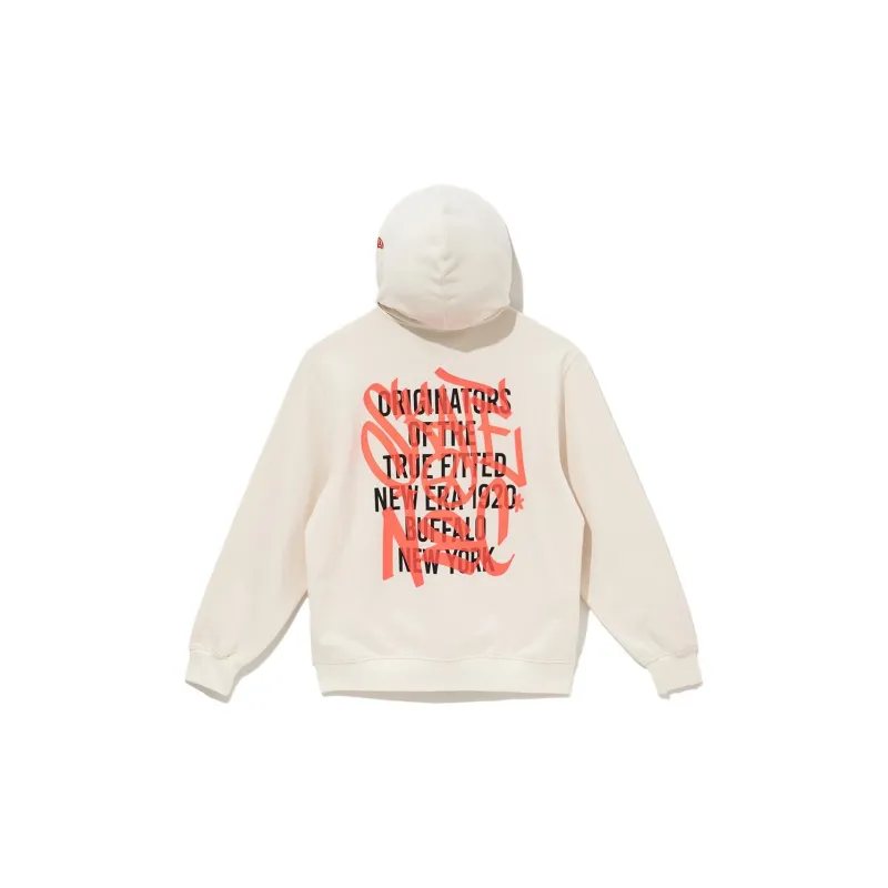 New Era Sweatshirt Unisex Beige-1