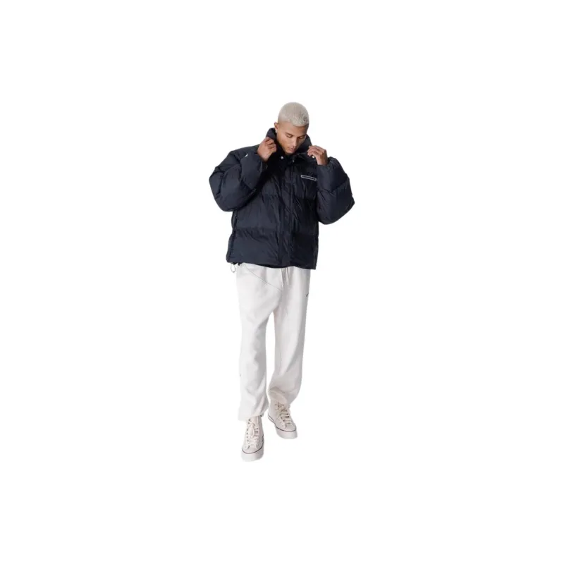 Converse Puffer Jacket Men's Black-4
