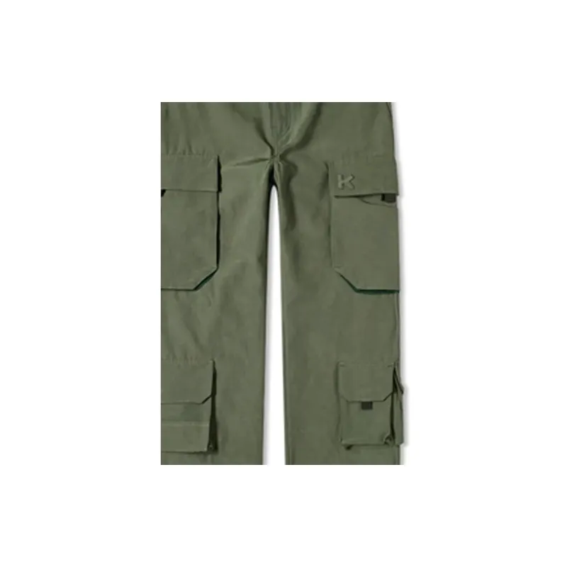 KENZO Casual Pants Men Green-4