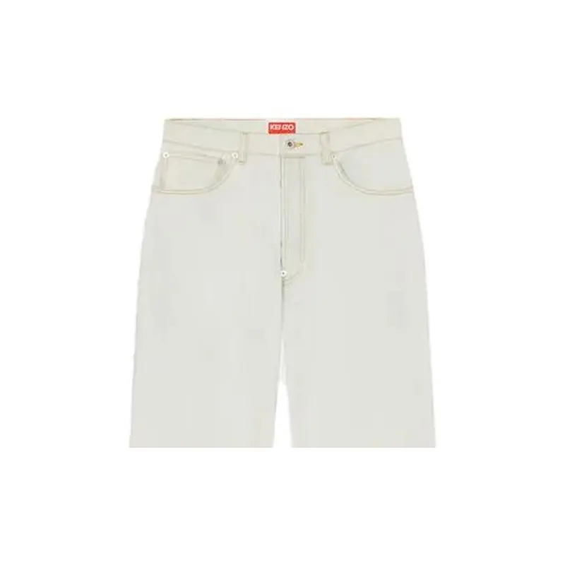 KENZO Logo Patch Relax Fit Jeans-5