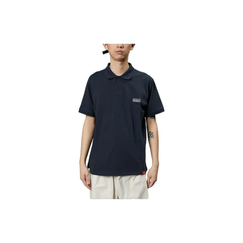 Dickies Polo Shirt Unisex Workwear Blue-1