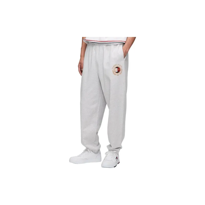 Tommy Hilfiger TJM RLX PREP EXPLORER SWEATPAN Knitted Sports Pants Men's Gray-4