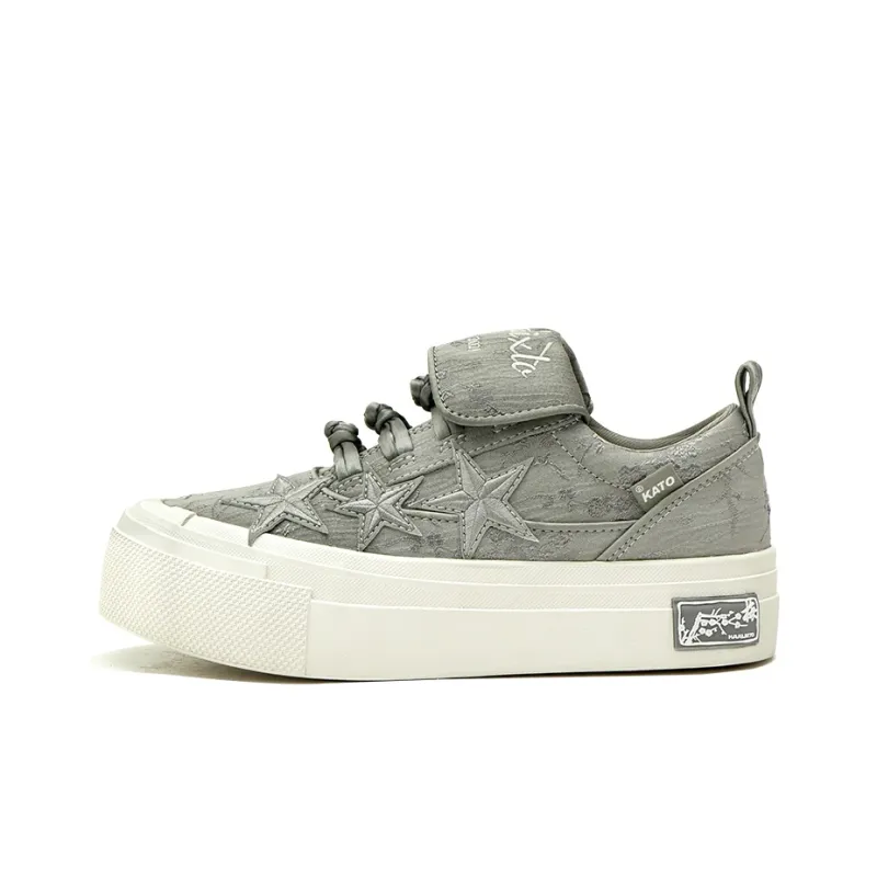 KAALIXTO Skateboarding Canvas Low 'Grey'-0