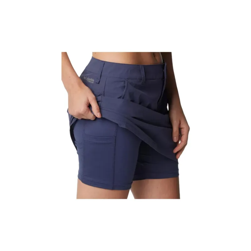 Columbia Summit Valley Summit Valley™ Hiking Skort Casual Shorts Women's Blue-3