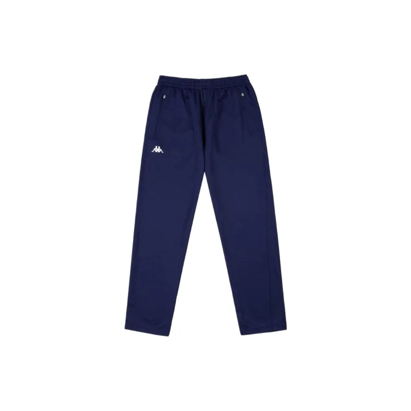 Kappa Knitted Sports Pants Unisex Dark Blue White-2