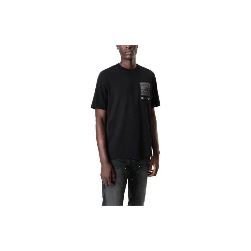 AMIRI Bandana appliqué Cotton T shirt-3