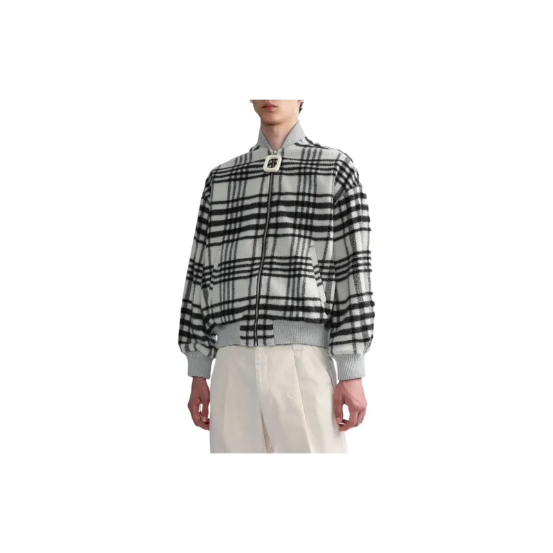 JW Anderson Checked Bomber Jacket-3