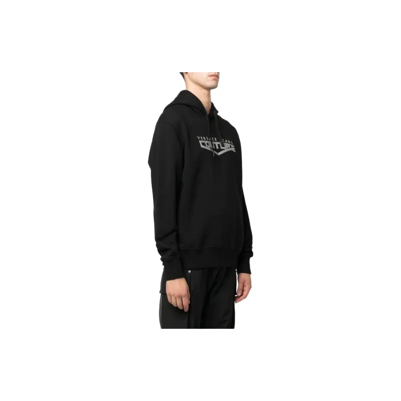 VERSACE JEANS COUTURE Logo print Pullover Hoodie-3
