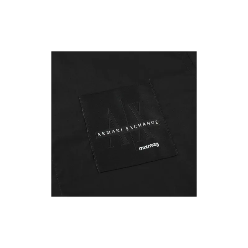ARMANI EXCHANGEAE SS24 Shirt Men's Black-5