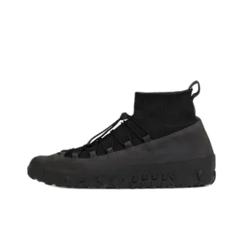Lemaire VIBRAM Waterproof Mid Top Casual Shoes Men's Black