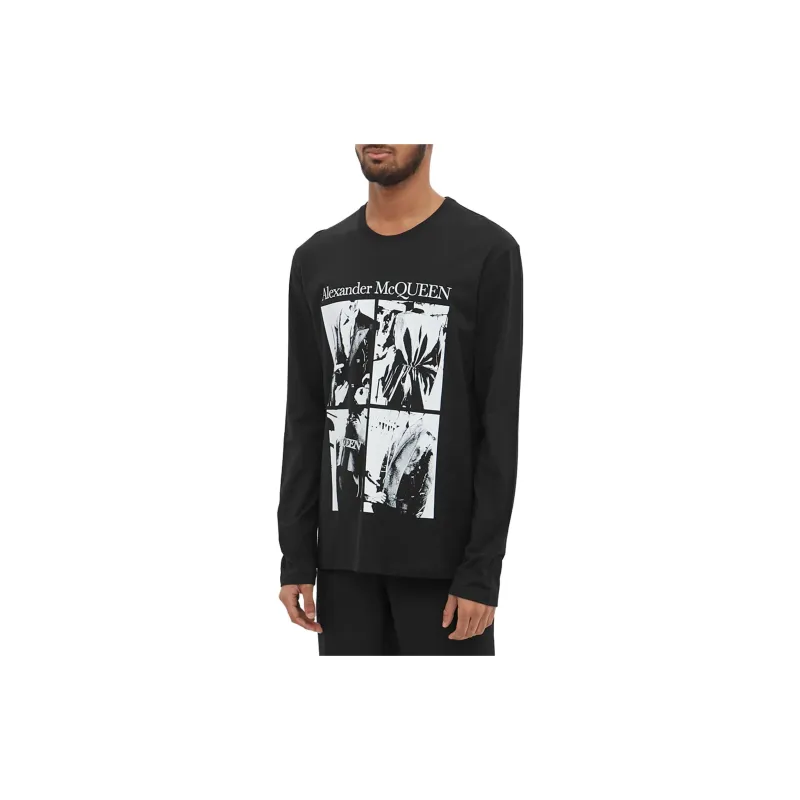 Alexander McQueen FW22 T Shirt Men's Black-3