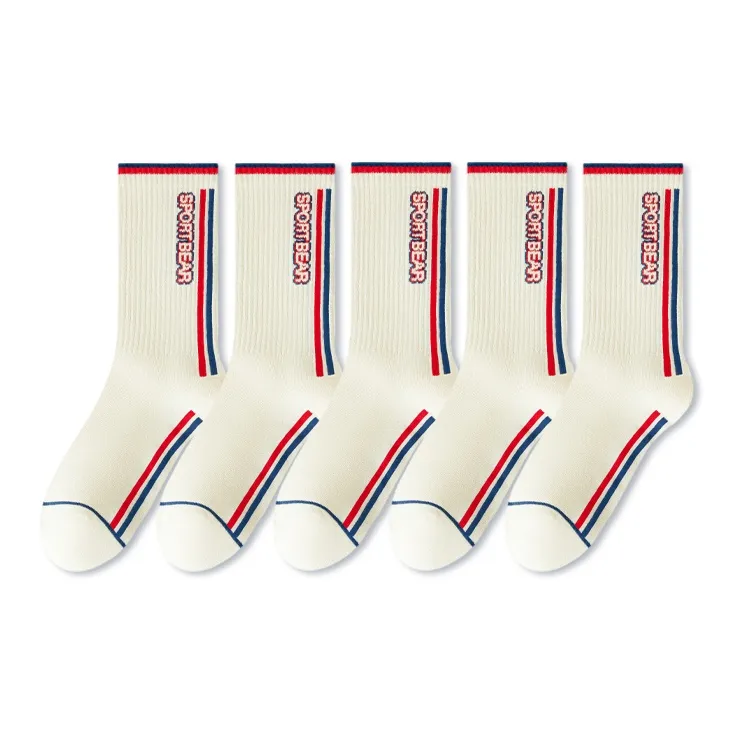 ROBINHOOD Mid Calf Socks Women's 5 Pack-9