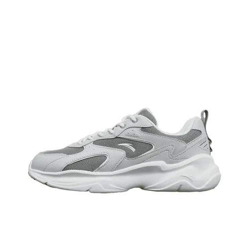 ANTA Casual Shoes Men Low-Top One-Touch Gray