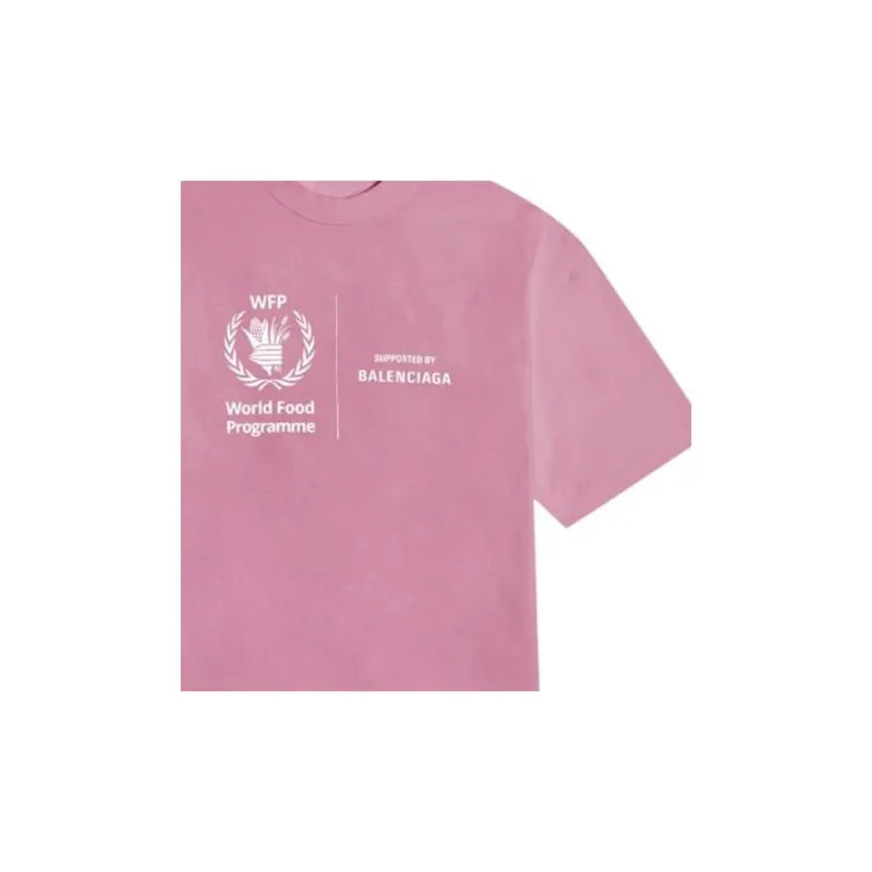 Balenciaga T Shirt Men's Light Pink-6