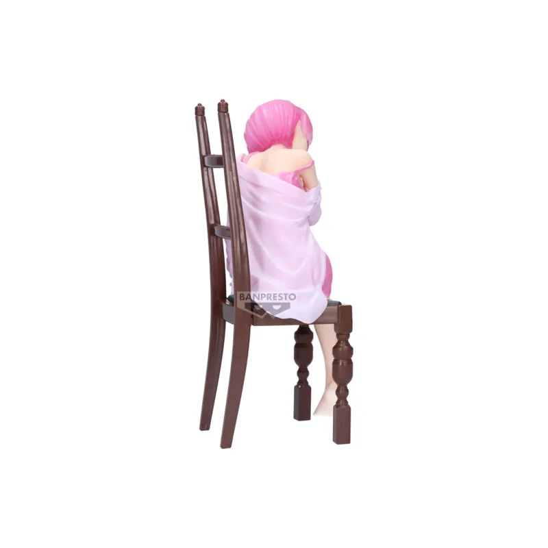 BANPRESTO Re Zero Starting Life In Another World Relax Time Ram Another Color Ver. Bonus Gifts-1