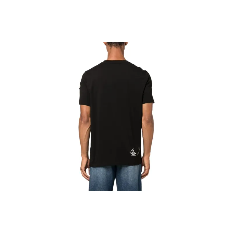 Moncler SS22 T Shirts Men Black-2