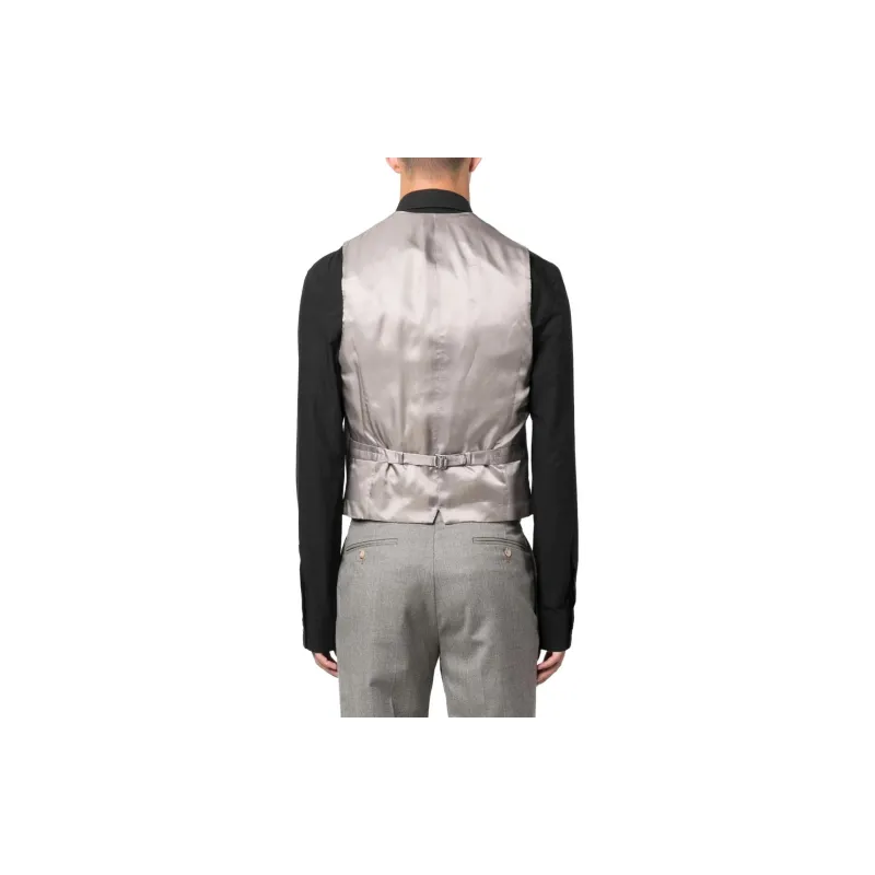 Ralph Lauren Herringbone Wool blend Waistcoat-2