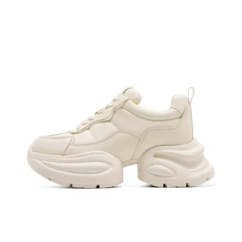 C°BANNER Low Top Chunky Sneakers Women's Custard