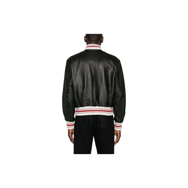 AMIRI Leather Bomber-3